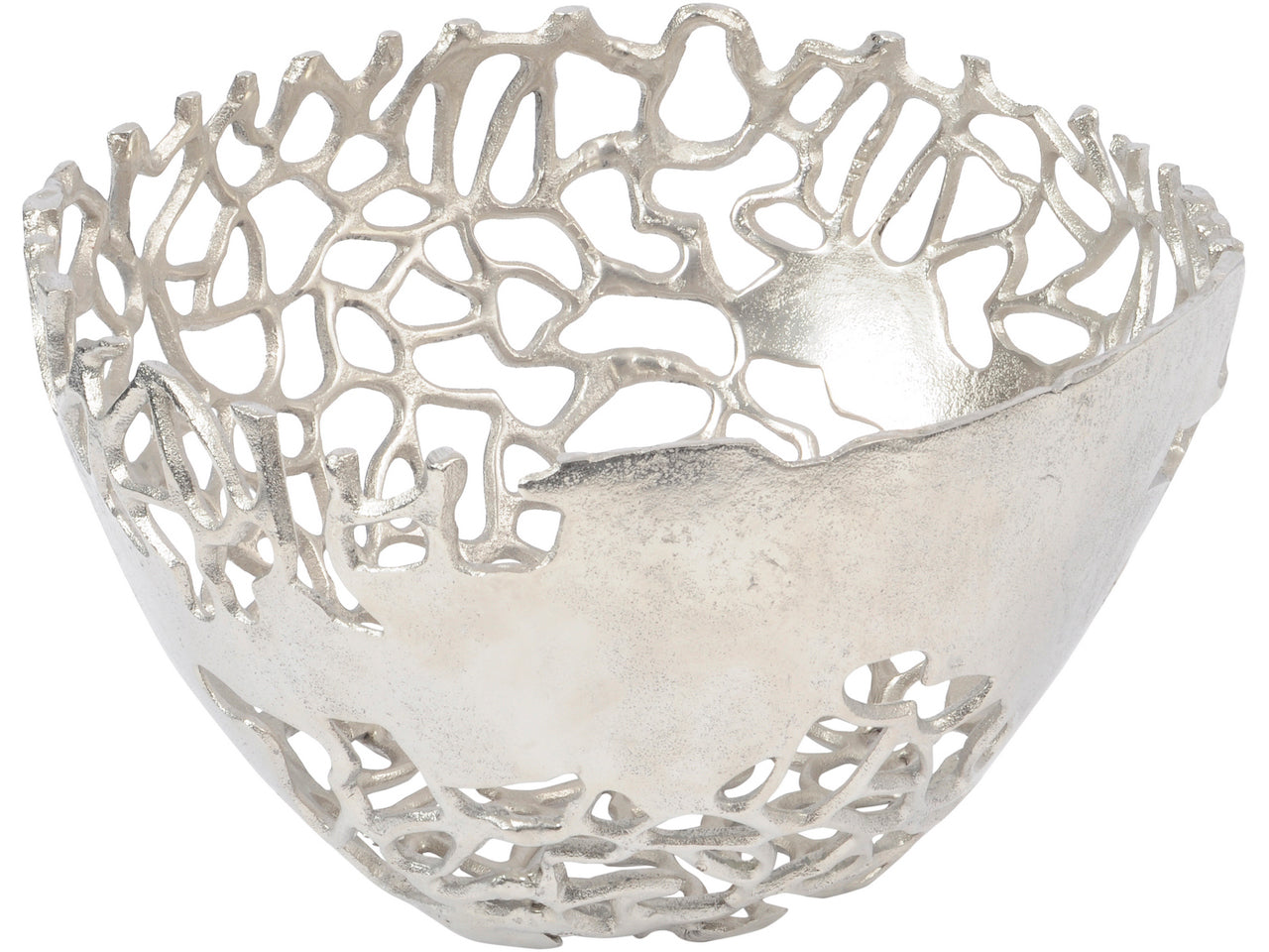 Apo Aluminium Silver Coral Bowl
